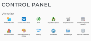 Powweb Control Panel